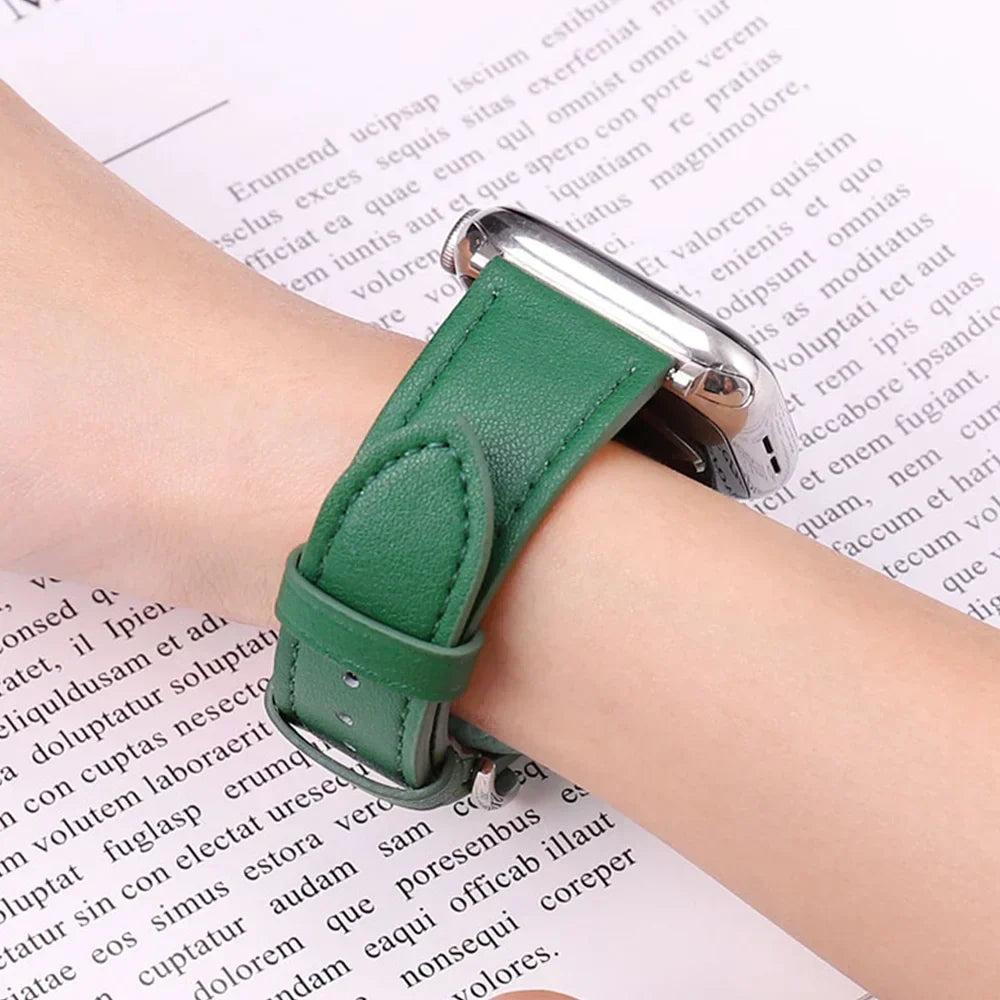 Leather Watch Straps for Apple Watch band