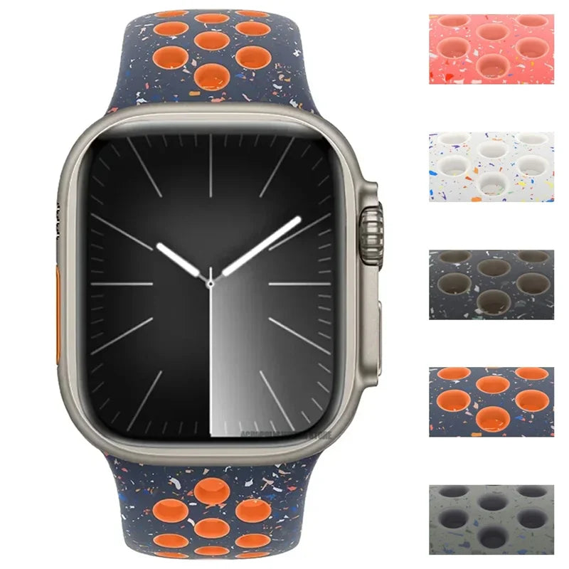 Original Silicone Strap For Apple Watch